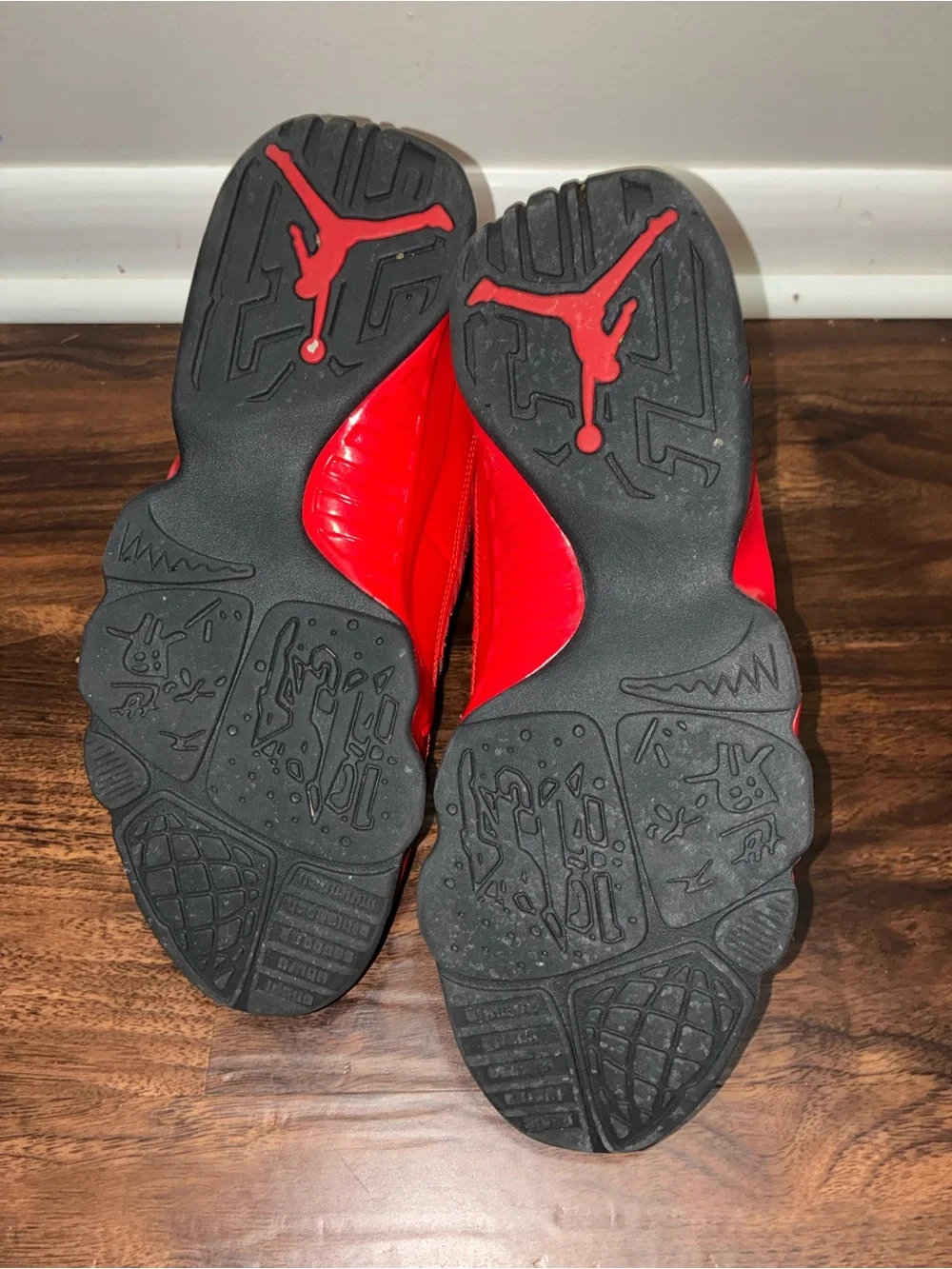 Jordan Men's Red and Black Basketball Shoes